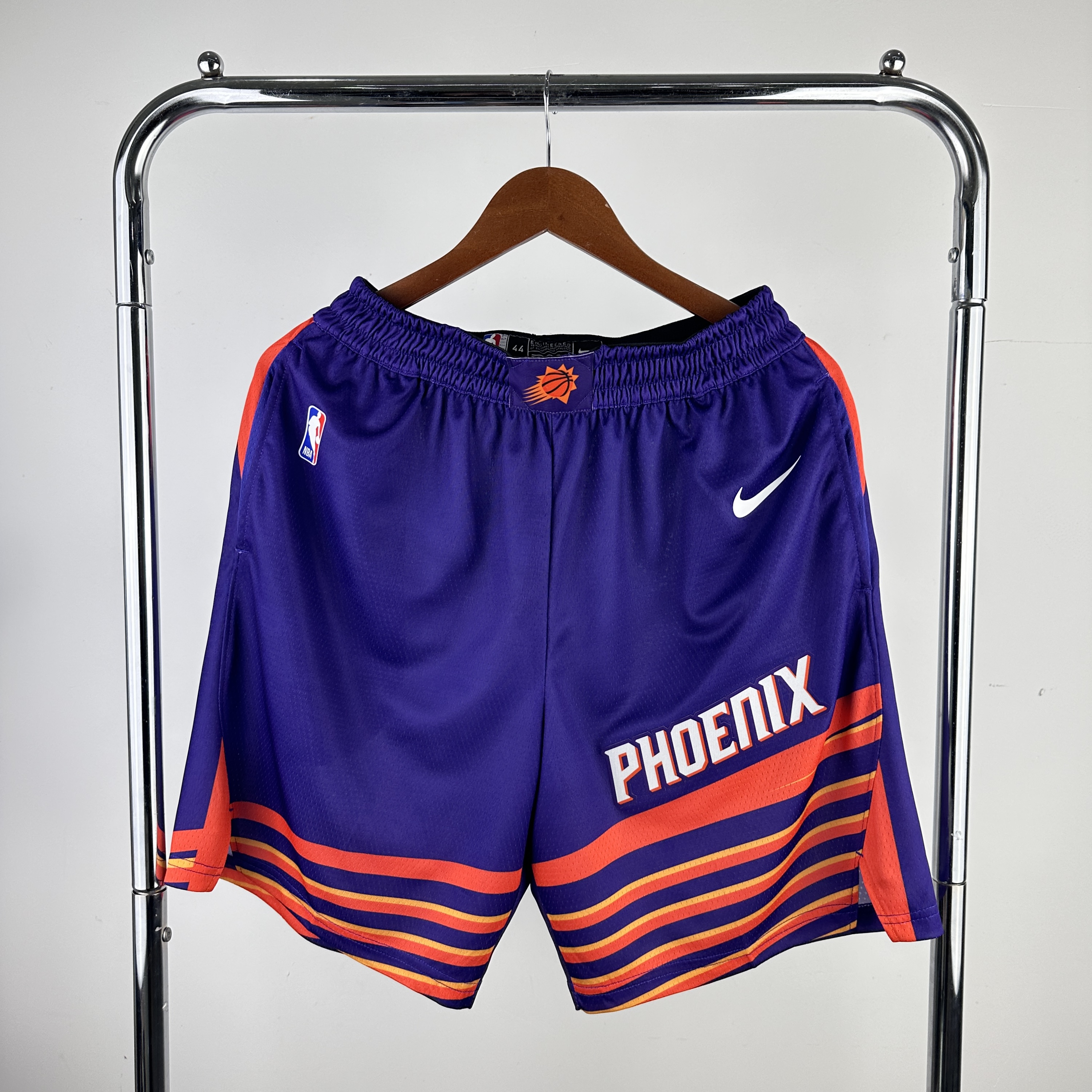 2024 Men NBA Phoenix Suns Purple shorts 7010